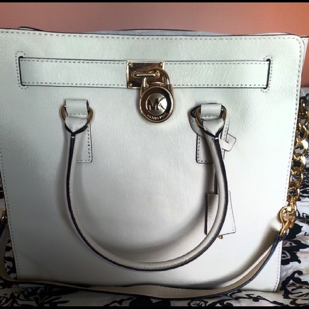 White Michael Kors bag!